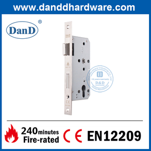 CE EN12209 SUS304 Euro Fire Right Lock Lock-DDML009